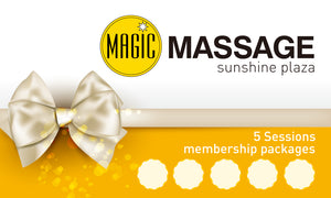 Massage Mooloolaba with our 5 Sessions Membership Card